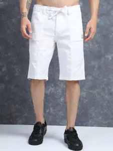 The Roadster Lifestyle Co Men Relaxed-Fit Mid Rise Skater Shorts