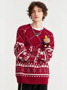 StyleCast Men Printed Pullover