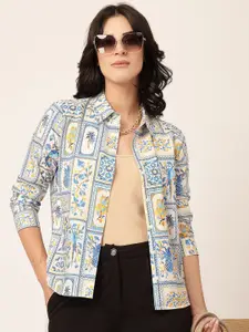 Style Quotient Women Smart Opaque Printed Casual Shirt