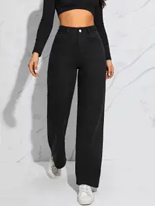 Aadvi Fashion Women Jean Straight Fit High-Rise Stretchable Jeans