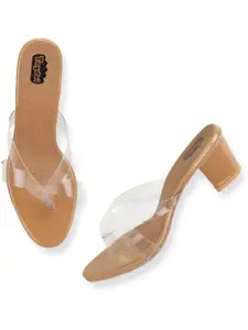 TAYDOL Block-Heeled Heels