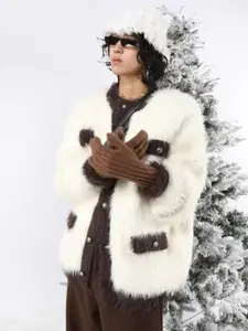 StyleCast Men Colourblocked Cardigan