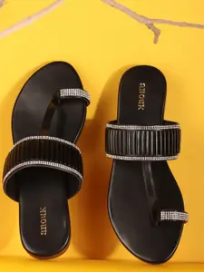 Anouk Women Embellished Open Toe Flats