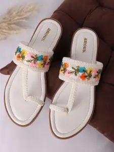 Anouk Women Embellished One Toe Flats