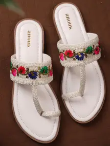 Anouk Women Embellished One Toe Flats