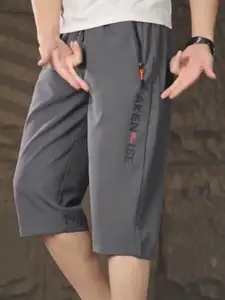 StyleCast Men Typography Printed Shorts