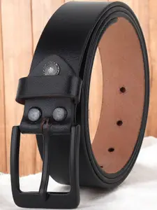 LOOPA Men Textured Leather Formal Belt