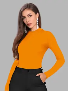 Dream Beauty Fashion Women Round Neck Fitted Top