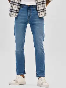 Snitch Men Smart Slim Fit Light Fade Stretchable Jeans