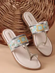 Anouk Women Ethnic One Toe Flats