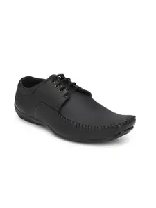 LEEPEETER Men Round Toe Formal Derbys