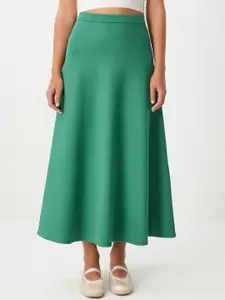 Happiness istanbul A-Line Flared Maxi Skirt