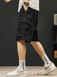 StyleCast Men Loose Fit Knee Length Cargo Shorts