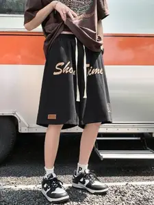 StyleCast Men Typography Printed Shorts