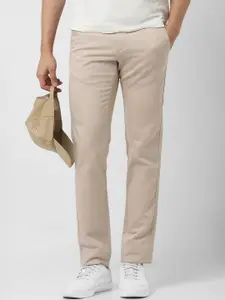 Van Heusen Sport Men Mid-Rise Slim Fit Regular Trousers