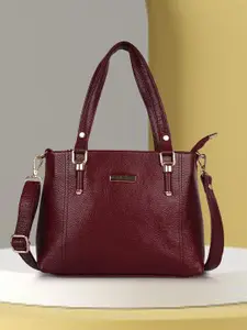 SPOTIC Leather Shopper Satchel