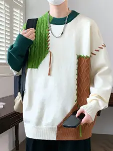 StyleCast Men Cable Knit Pullover