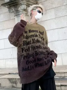 StyleCast Men Typography Printed Pullover