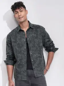 HIGHLANDER Men Comfort Opaque Casual Shirt