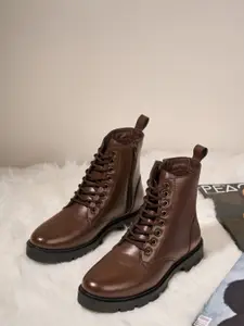 ID Women Lace Up Casual Boots