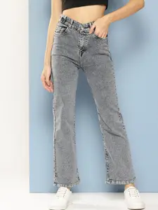 CORSICA Women Regular Fit Heavy Fade Cotton Jeans