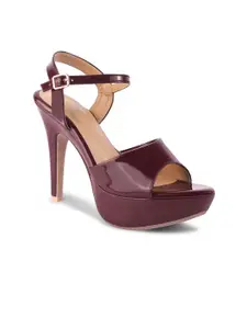 JM Looks Girls Party Stiletto Sandals with Buckles