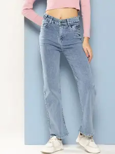 CORSICA Women Low Distress Heavy Fade Jeans