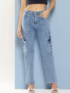 CORSICA Women Low Distress Heavy Fade Jeans