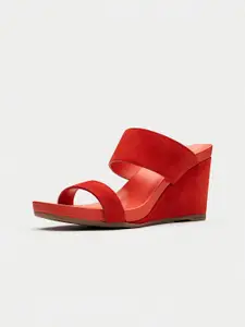 Oroh Suede Party Wedge Sandals