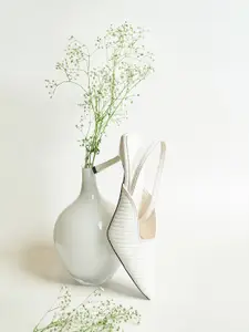 THE WHITE POLE Stylish Trending Stilettos Heel Sandal For Women