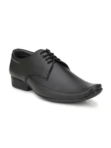 LEEPEETER Men Pointed Toe Formal Derbys