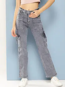 CORSICA Women Low Distress Heavy Fade Jeans