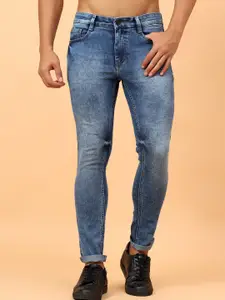 R.Code by The Roadster Life Co. Men Micheal Slim Fit Heavy Fade Stretchable Jeans