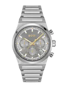 BOSS Men Dial & Stainless Steel Bracelet Style Straps Analogue Watch 1514221
