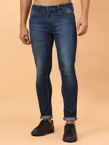 MEGHZ Men Micheal Slim Fit Light Fade Stretchable Jeans