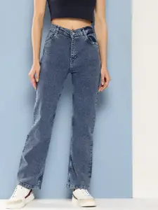 CORSICA Women Low Distress Heavy Fade Jeans