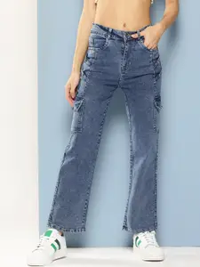 CORSICA Women Low Distress Heavy Fade Jeans