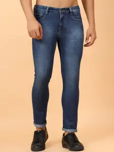 MEGHZ Men Micheal Slim Fit Light Fade Stretchable Jeans