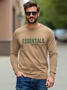 Moda Rapido Men Typography Printed Round Neck Cotton T-shirt