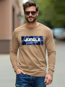 Moda Rapido Men Typography Printed Round Neck Cotton T-shirt