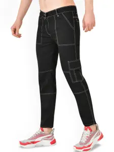 LINARIA Men Cotton Classic Low-Rise Slim Fit Jeans