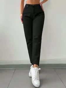 Metronaut Women Comfort High-Rise Clean Look Slim Fit Stretchable Jeans