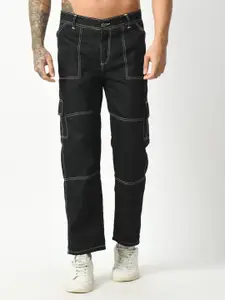 LINARIA Men Classic Tapered Fit Mid-Rise Jeans