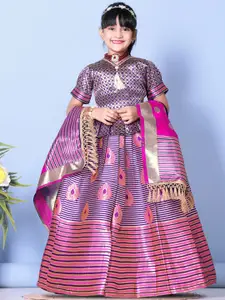 BAESD Girls Ready to Wear Lehenga & Blouse With Dupatta