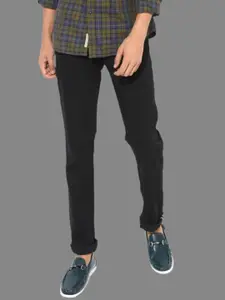 LINARIA Men Cotton Classic Slim Fit Mid-Rise Jeans