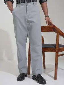 HIGHLANDER Men Regular Fit Mid-Rise Chinos Trousers