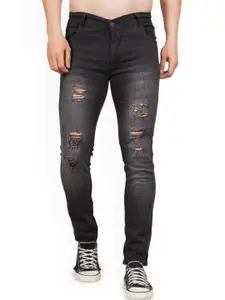 LINARIA Men Classic Mid-Rise Slim Fit Jeans