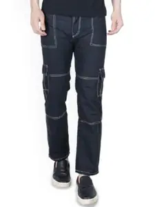 LINARIA Men Classic Mid-Rise Straight Fit Clean Look Jeans