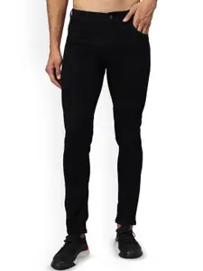 LINARIA Men Classic Slim Fit Mid-Rise Jeans