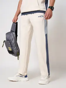 Ajile by Pantaloons Men Side Stripe-Detail Relaxed-Fit Track Pants